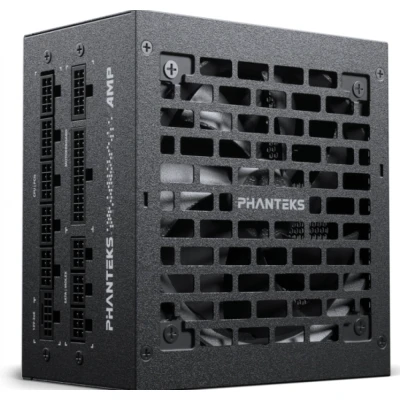 Afbeelding van Phanteks AMP GH 850W ATX12V 3.1 80 PLus Gold 850 Watt Modulair 100 240V Actieve PFC PCIe 5.1 120mm HDB Fan zwart