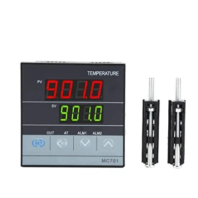 Afbeelding van MC701 Digitale PID Temperatuur Controller PT100 Sensor K Type Universele Ingang Relais/SSR Uitgang 85V 265V 199C 1300C, Thermostaat