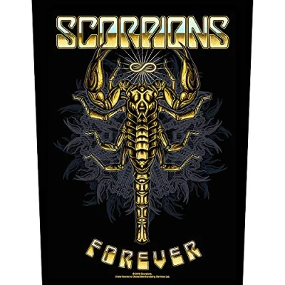 Afbeelding van Scorpions Forever Rugpatch Zwart