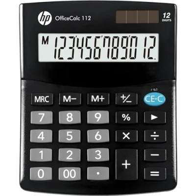 Afbeelding van Rekenmachine HP OfficeCalc 112 bureau per 4