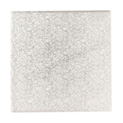Afbeelding van Cakeboard Zilver Vierkant 22cm