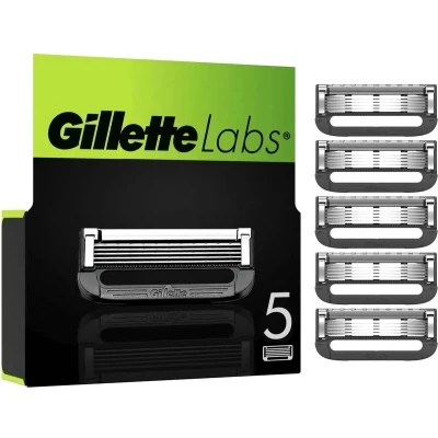 Afbeelding van Gillette labs navulmesjes 5 stuks in een verpakking