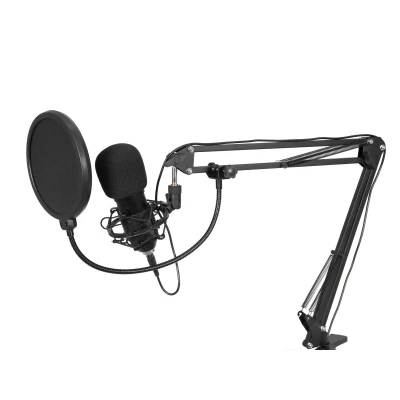 Afbeelding van Omnitronic BMS 1C USB Condenser Broadcast Microphone Set