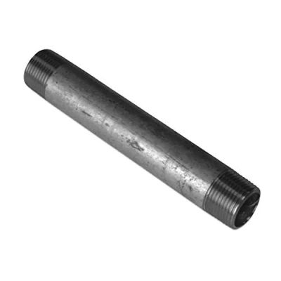 Afbeelding van Schroefdraadfitting buisnippel verzinkt 1&quot; AG x 200 mm