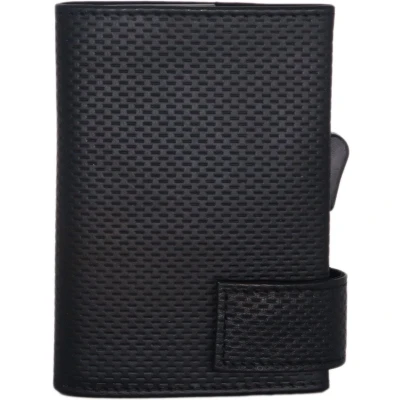 Afbeelding van SecWal 1 creditcard houder RFID leer 9 cm