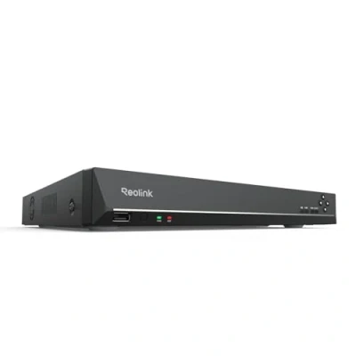 Afbeelding van Reolink 12MP PoE NVR 36 Kanaals Bewakingscamerasysteem, 3 HDD Bays, Geen Bijgeleverd, Ondersteunt 12MP/4K/5MP/4MP HD IP Camera&#039;s 24/7 Toezicht, Geïntegreerd O/I Alarmsysteem, RLN36