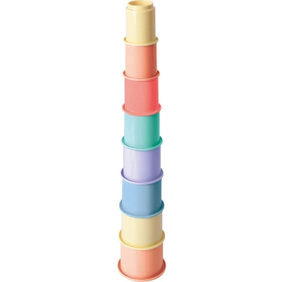 Afbeelding van Play Stapelblokken Regenboog, 8dlg.