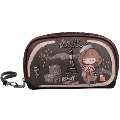 Afbeelding van Anekke portemonnee polstas Mademoiselle RFID Pouch Multicolor veelkleurig