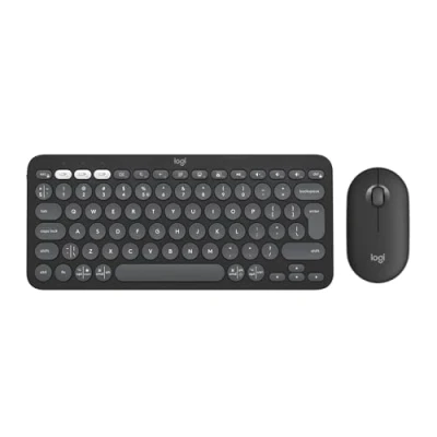 Afbeelding van Logitech Pebble 2 Combo Qwerty Zwart