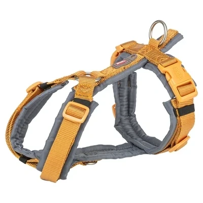 Afbeelding van Trixie Hondentuig Premium Trekking Curry Geel / Grafiet Grijs 44 53X2 CM