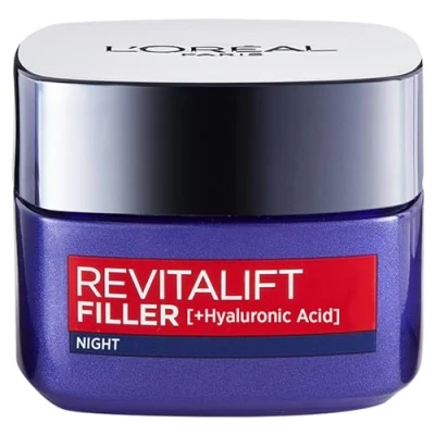 Afbeelding van L&#039;Oréal Revitalift Filler Deep Replumping Anti Ageing Nachtcrème 50 ml (licht beschadigd doosje)