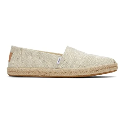 Afbeelding van TOMS Alpargata Vegan Espadrilles, Dames, Maat: 35.5, Natural Textiel