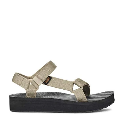 Afbeelding van Teva Midform universele sandalen voor dames, Metallic champagne., 42 EU