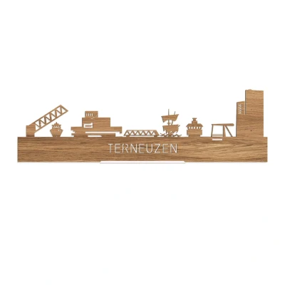 Afbeelding van Standing Skyline Terneuzen Eiken