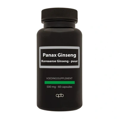Afbeelding van Apb Holland Panax Ginseng 500mg Puur 60vc