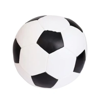 Afbeelding van Alldoro 60312 Softbal Diameter 18 cm, Zwart/Wit