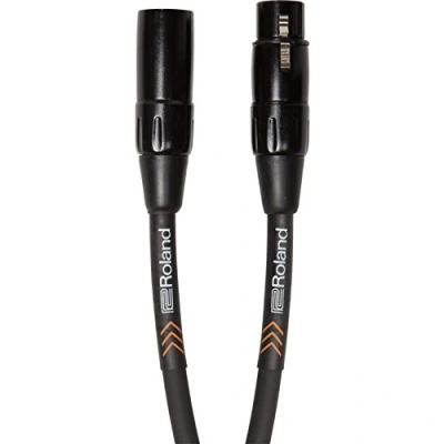 Afbeelding van Roland Zwarte serie symmetrische microfoonkabel, lengte: 4,5 m RMC B15