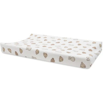 Afbeelding van Jollein Aankleedkussenhoes Jersey Miffy and Friends 50x70 cm Multicolor