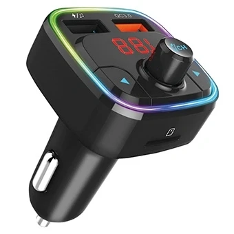 Afbeelding van Fm transmitter bluetooth carkit