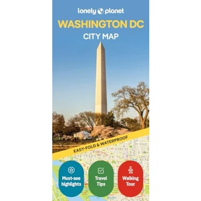 Afbeelding van Map Lonely Planet Washington DC City