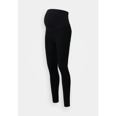 Afbeelding van ONLY Maternity Olmrain LIFE Jeans Skinny Fit, Dames, Maat: Small, Black denim