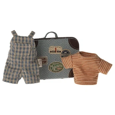 Afbeelding van Maileg poppenkleding en koffer grote broer