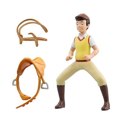 Afbeelding van CRAZE Bibi en Tina 30677 Alex Speelfiguur met zadel tandspeelgoed, ruiterspeelfiguur, paardenspeelgoed vanaf 3 jaar