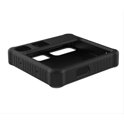 Afbeelding van GIOPUEY Cilicone hoes compatibel met konijn R1, ultradunne zachte hoes, slim fit, anti val, niet gemakkelijk te vuil zwart