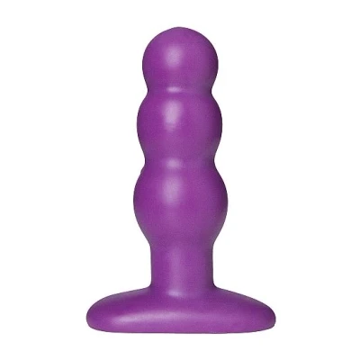 Afbeelding van Doc Johnson Geribbelde buttplug Paars
