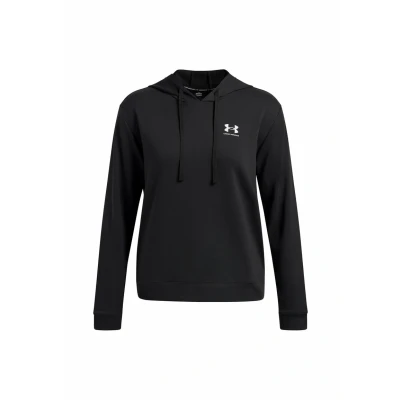 Afbeelding van UA Rival Terry Hoodie Zwart//Wit MD
