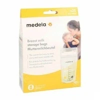 Afbeelding van Medela Moedermelk Bewaarzakjes, 25 stuks