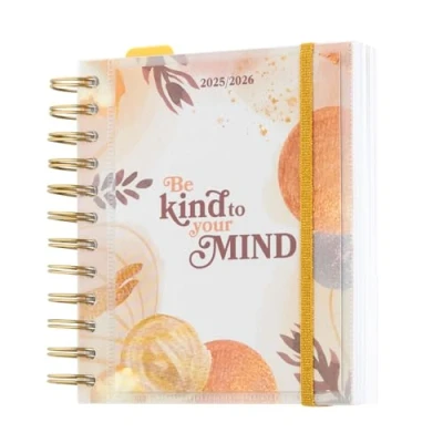 Afbeelding van Grupo Erik Academic Diary 2025 2026 Page A Day Glitter Back To School Planner Student, Mid Year Cute Planner, Stationery Gifts