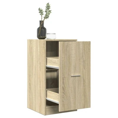 Afbeelding van vidaXL Apothekerskast 40x41x77,5 cm bewerkt hout sonoma eikenkleurig
