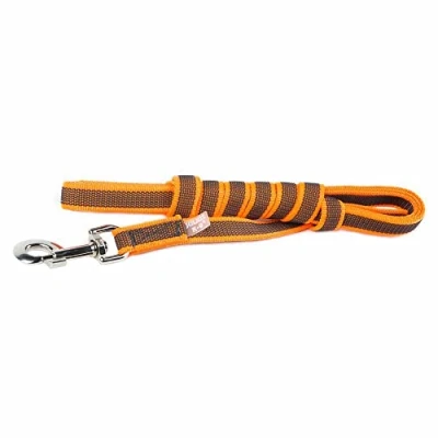 Afbeelding van IDC Color &amp; Gray gegumeerde lijn, 20 mm x 10 m met lus, oranje grijs