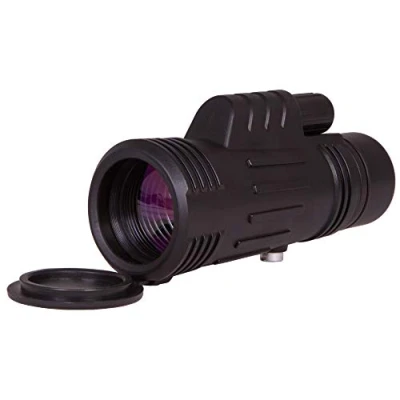 Afbeelding van Levenhuk Atom 8x42 Compact Lightweight Monocular Pocket Size Scope with 8x Magnification, Single Hand Focus and Wrist Strap, Compatible Glasses