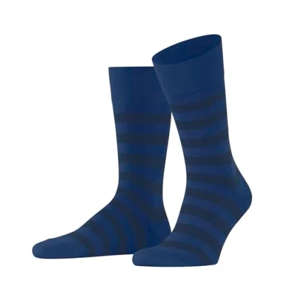 Afbeelding van FALKE sensitive mapped line sokken blauw 43 46