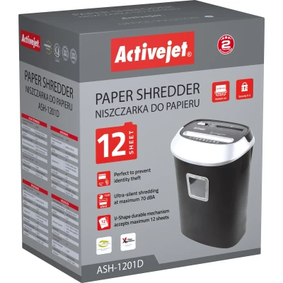 Afbeelding van Papierversnipperaar Activejet ASH 2502C