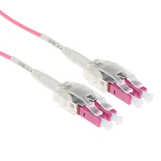 Afbeelding van ACT RL8403 Multimode Glasvezelkabel 50/125 OM4 Polarity Twist Patchkabel LC/LC 3 meter