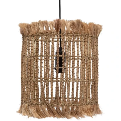Afbeelding van De Abaca Bird Cage Hanglamp Naturel M Default Majorr