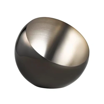 Afbeelding van APS 40776 schaal SPHERE, Ø 24 cm, hoogte 21 2 liter, roestvrij staal, gunmetal look