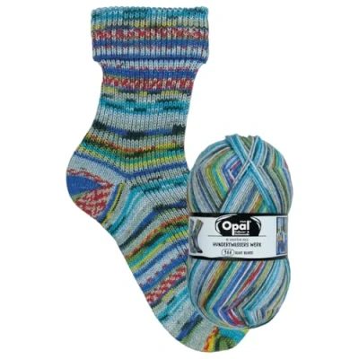 Afbeelding van Opal Nach Hundertwasser Editie 4050 944 (425m) 4 Laags Duurzaam Sok Garen 1x100g