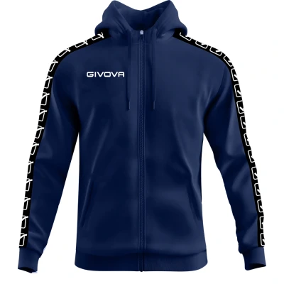 Afbeelding van Sweatshirt capuchon met volledige rits Givova