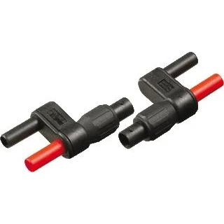 Afbeelding van Fluke koppeling bnc naar tweevoudig bananenplug 4mm set twee stuks 916093