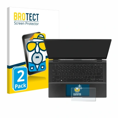 Afbeelding van BROTECT (2 Stuks) Antireflecterende Beschermfolie voor ASUS ZenBook Flip 14 UX463FA (Touch Trackpad) Anti Glare Screen Protector, Mat, Ontspiegelend