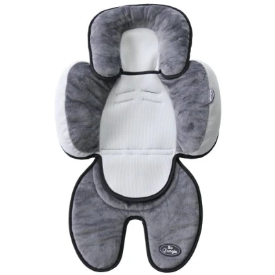 Afbeelding van Bo Jungle B Snooze Grey Black 3 in 1 Universeel Kussen B180200