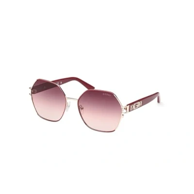 Afbeelding van Guess Zonnebril, Dames, Maat: One Size, borgogna sfumato