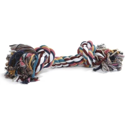 Afbeelding van Beeztees Flossytoy gekleurd 4 knop ca360gr