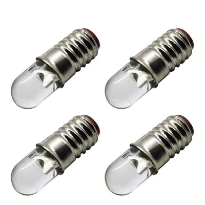 Afbeelding van Ruiandsion E5 LED Lamp Warm Wit 3V E5.5 Schroef Base Upgrade voor Modle Train Lights (Pack van 4)