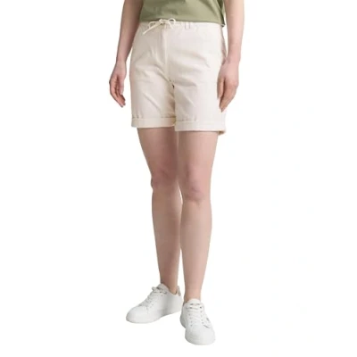 Afbeelding van TOM Tailor Bermuda MIT Kordelzug Shorts, Dames, Maat: 34, Delicate champagne stripe