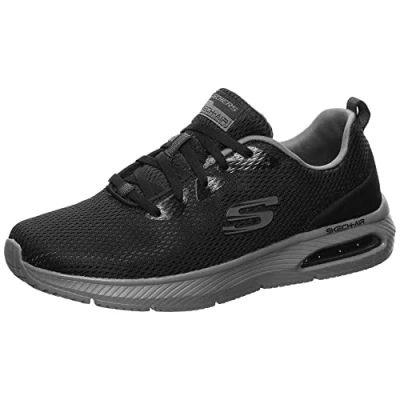Afbeelding van Skechers Sport Dynaair Sneakers laag, Heren, Maat: 44, Black Kunststof/ textiel